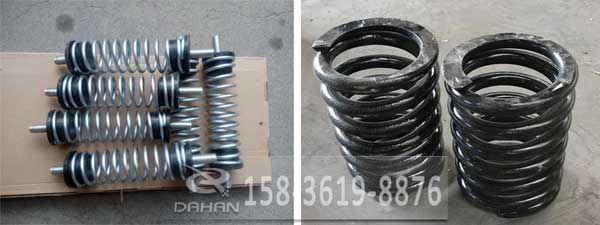 鋼絲壓彈簧：是由鋼絲制成形狀有：圓柱形于圓錐形兩種。