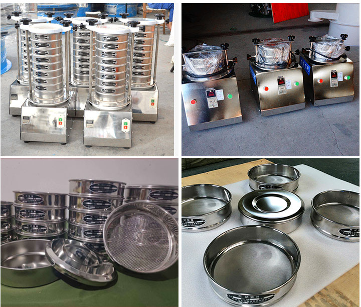 300試驗篩細(xì)節(jié)篩框、篩蓋、篩底選用優(yōu)質(zhì)不銹鋼精制而成。